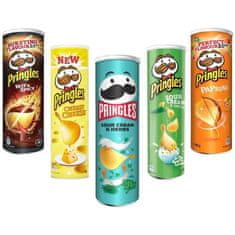 PRINGLES 5x Pringles MIX rôzne druhy (5x165g)