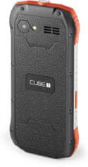 CUBE1 X200 odolný tlačidlový telefón, Red