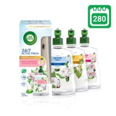 Air wick Active Fresh difuzér - set vôní na 280 dní