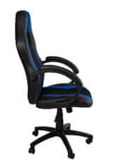 Aga Herní stolička MR2060 Čierno - Modrá