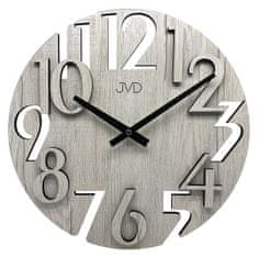 JVD Nástenné hodiny HT113.2, 40cm sivá