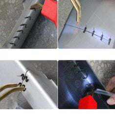Vixson Elektrická zváracia pištoľ na zváranie plastov s príslušenstvom (kliešte, nôž a 200 sponiek) | BONDMASTER