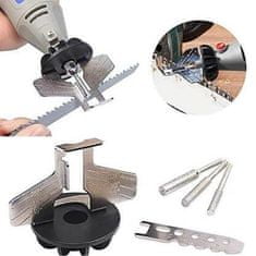 Vixson Špeciálny nástroj na brúsenie pílových reťazí + príslušenstvo (1x kľúč, 1x brúska a 3x brúsny nástavec) | GRINNEX