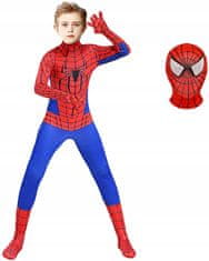 Korbi Kostým Spiderman, halloweensky prevlek, veľkosť M