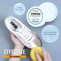 Účinný krém s aplikátorom na čistenie a obnovu bielej obuvi | SHOECLEAR