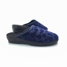 DEBAKO Dámske textilné papuče modré, 36