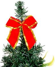 Strend Pro Stromček MagicHome Vianoce, ozdobený, červený, 40 cm