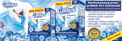 Gallus Professional 4v1 Prášok na pranie. 3,05kg Universal
