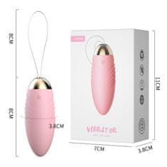Vibrabate Aplikáciou ovládaný vibrátor vibračná vajíčková guľa