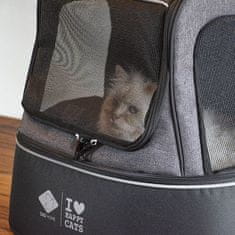 EBI D&D I LOVE HAPPY CATS PHOEBE cestovná taška pre mačky 50x35x40cm