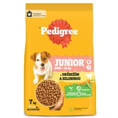 Pedigree granule hovädzie a hydinové pre dospelých psov 7 kg