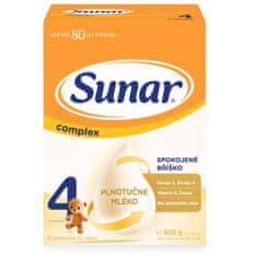 Sunar Complex 4 batoľacie mlieko, 6 x 600 g