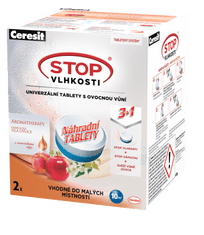 Ceresit STOP VLHKOSTI PEARL náhradní tablety 3v1 - energické ovoce             