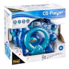 Idena CD-Player blau, CD-Player blau