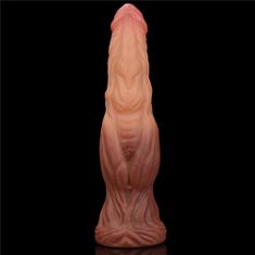 Lovetoy Lovetoy 9.5″ (24 cm) Dual Layered Platinum Silicone Cock
