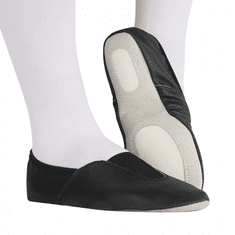 DEBAKO Gymnastické cvičky - baletky - piškóty čierne, 33