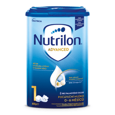 Nutrilon 1 Advanced počiatočné dojčenské mlieko 6x 800g, 0+