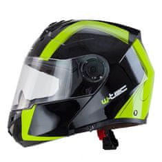 W-TEC Výklopná moto helma Vexamo Farba čierno-šedá, Veľkosť S (55-56)