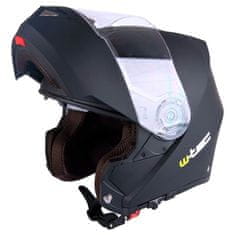 W-TEC Výklopná moto helma Vexamo Farba čierno-šedá, Veľkosť S (55-56)