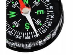 ER4 Turistický vreckový kompas Cestovný kompas