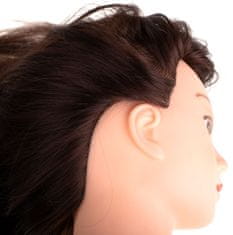 Aga Kadernícka hlava - školenie - prírodné vlasy hnedé