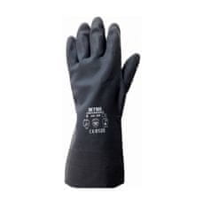 AllServices Upratovacie rukavice čierne hrubšia veľkosť XL