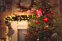 nabbi Vianočný stromček Christee 10 180 cm - zelená / biela