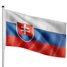 Garlando Vlajka Slovensko so stožiarom 6,50m