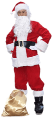 Korbi Oblečenie Santa Clause, 10 kusov Oblečenie Santa Clause, veľkosť L