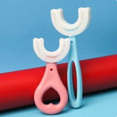 Sofistar Inovatívne tvarovaná zubná kefka (2ks), ružová