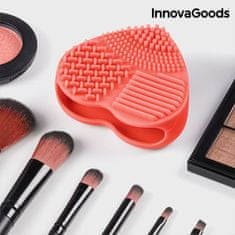 InnovaGoods Nástroj na čistenie štetcov na make-up, srdce