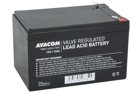 Avacom batéria 12V 12Ah F2 (PBAV-12V012-F2A)