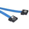 - Proslim 6Gb/s SATA3 kábel - 15 cm - modrý