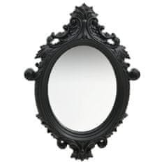 Petromila vidaXL Nástenné zrkadlo v zámockom štýle 56x76 cm čierne