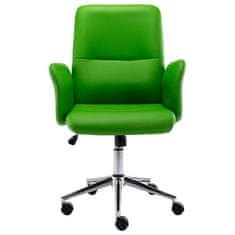 Vidaxl Kancelárska stolička umelá koža zelená