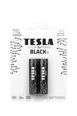 TESLA Teslá AA BLACK+ alkalická, 2 ks