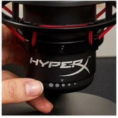 HyperX Quadcast, herný mikrofón, čierny/červený