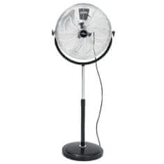 Vidaxl Stojanový ventilátor, naklápací, 3 rýchlosti, 45 cm, 100 W