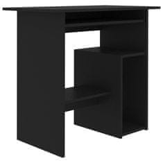 Petromila vidaXL Písací stôl, čierny 80x45x74 cm, kompozitné drevo