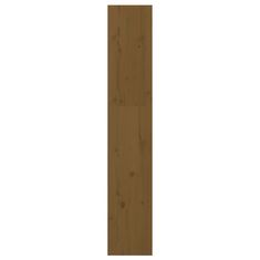 Vidaxl Knižnica/predsieň, medovo hnedá, 60x30x167,5 cm, borovicové drevo