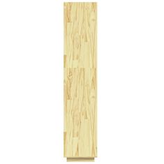 Vidaxl Knižnica/deliaca stena 40x35x167 cm masívne borovicové drevo