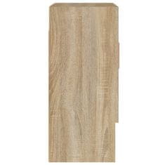 Petromila vidaXL Nástenná skrinka dub sonoma 60x31x70 cm spracované drevo