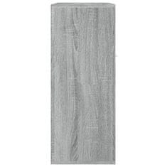 Petromila vidaXL Komoda sivý dub sonoma 60x30x75 cm spracované drevo