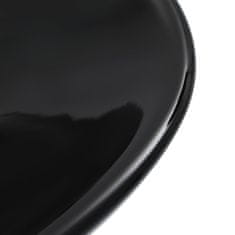 Petromila vidaXL Umývadlo 58,5x39x14 cm, keramika, čierne