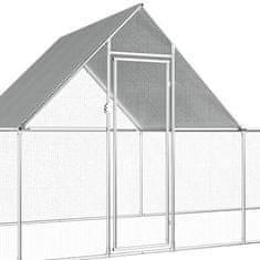 Petromila vidaXL Kurín 14x2x2 m, pozinkovaná oceľ