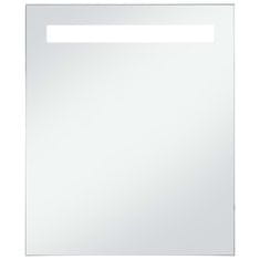 Vidaxl Kúpeľňové LED nástenné zrkadlo 50x60 cm