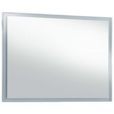 Vidaxl Kúpeľňové LED nástenné zrkadlo 100x60 cm