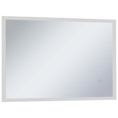 Vidaxl Kúpeľňové LED nástenné zrkadlo s dotykovým snímačom 100x60 cm