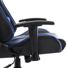 Petromila vidaXL Herná stolička čierno-modrá umelá koža