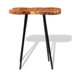 Petromila vidaXL Barový stôl v tvare kmeňa, akáciové drevo, 90x60x110 cm
